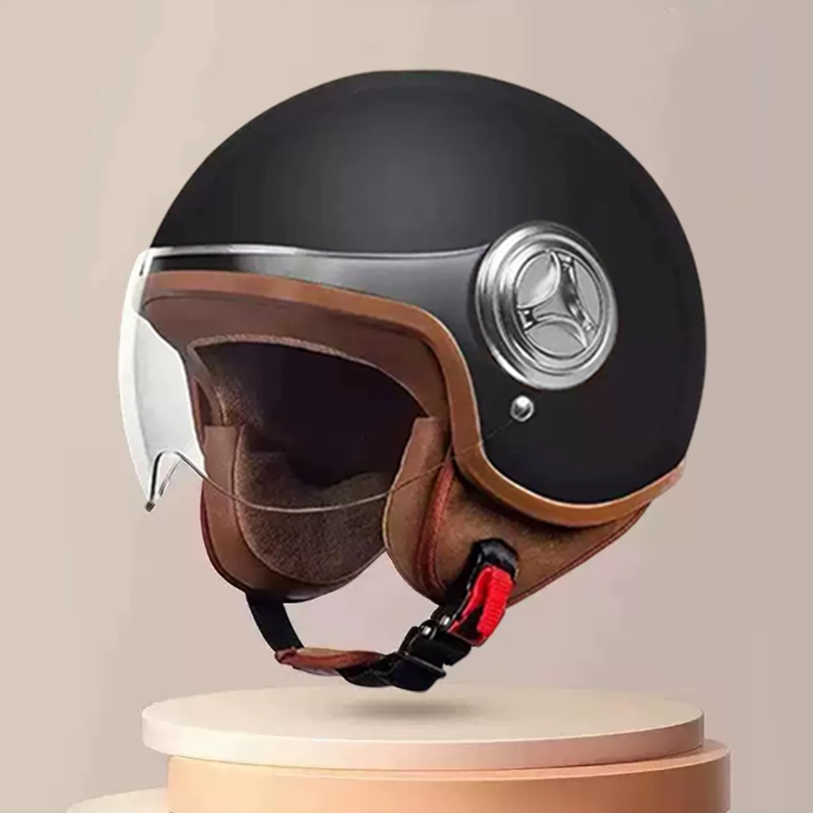 Kask Rowerowy Dla Dorosłych Kask Rowerowy Półotwarty | Ochraniacz Motocyklowy Na Karting Hulajnoga Elektryczna Trasy
