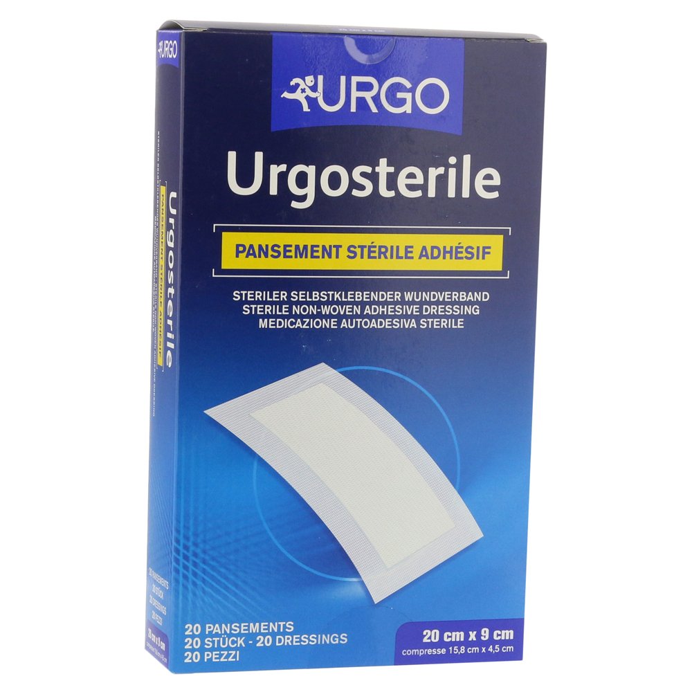 Urgosterile - Garza sterile 200 X 90 mm 20 pezzi