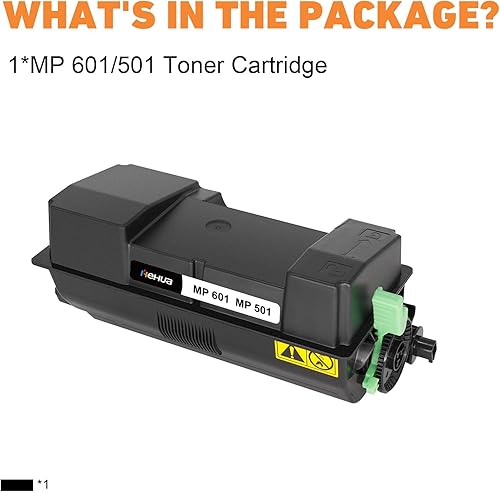 Miniatura 7 de hehua Cartucho de tóner compatible MP 501 601 para Ricoh 407823 MP 601 MP 501 para SP 5300dn MP 501SPF MP 601SPF 5300 SP 5310dn (25,000 páginas,