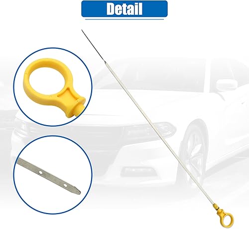 Miniatura 5 de uxcell Barra de medición de nivel de aceite del motor para Mazda 3 2.5L L4 - Gas 2010-2013 para Mazda CX-7 2.5L L4 - Gas 2010-2012 para Mazda 5 2.5L