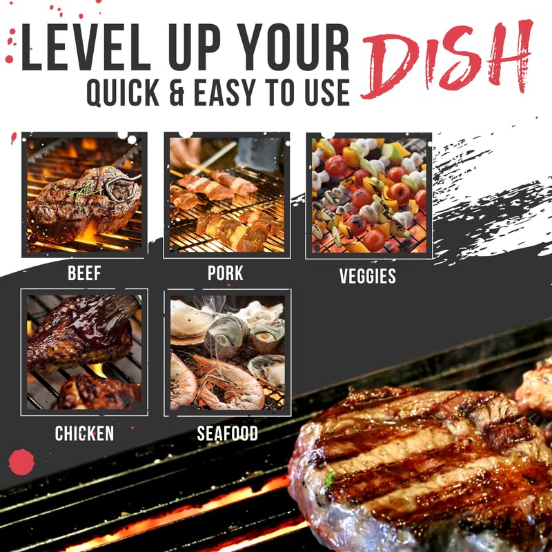 Miniatura 5 de Lane's Condimento ennegrecedor  Condimento ennegrecido totalmente natural de primera calidad para pescado, pollo y carne de res, sabor cajún audaz