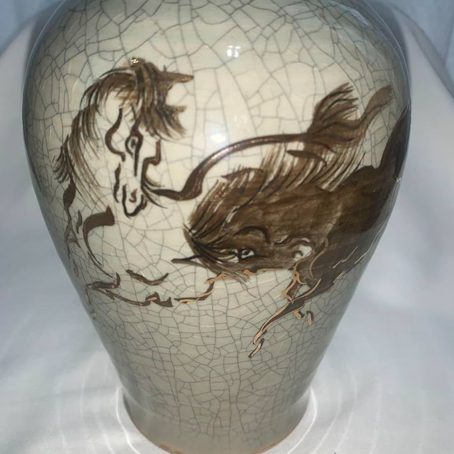 Amazon.co.jp: 相馬志隆 花瓶 相馬焼 : ホビー