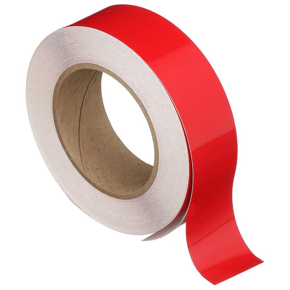 Seachoice Self-Adhesive Boat Striping Tape, 3 Mil Vinyl, 2 in. X 50 Ft., Red