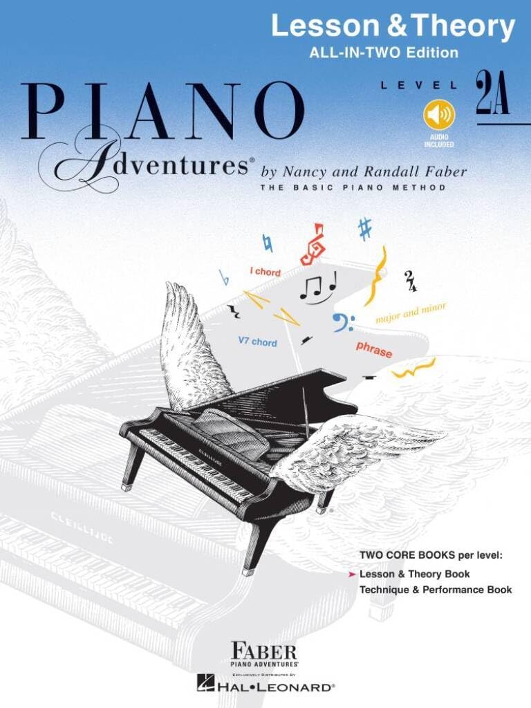 Piano Adventures All-In-Two Level 2A Lesson/Theory - 9781616776527