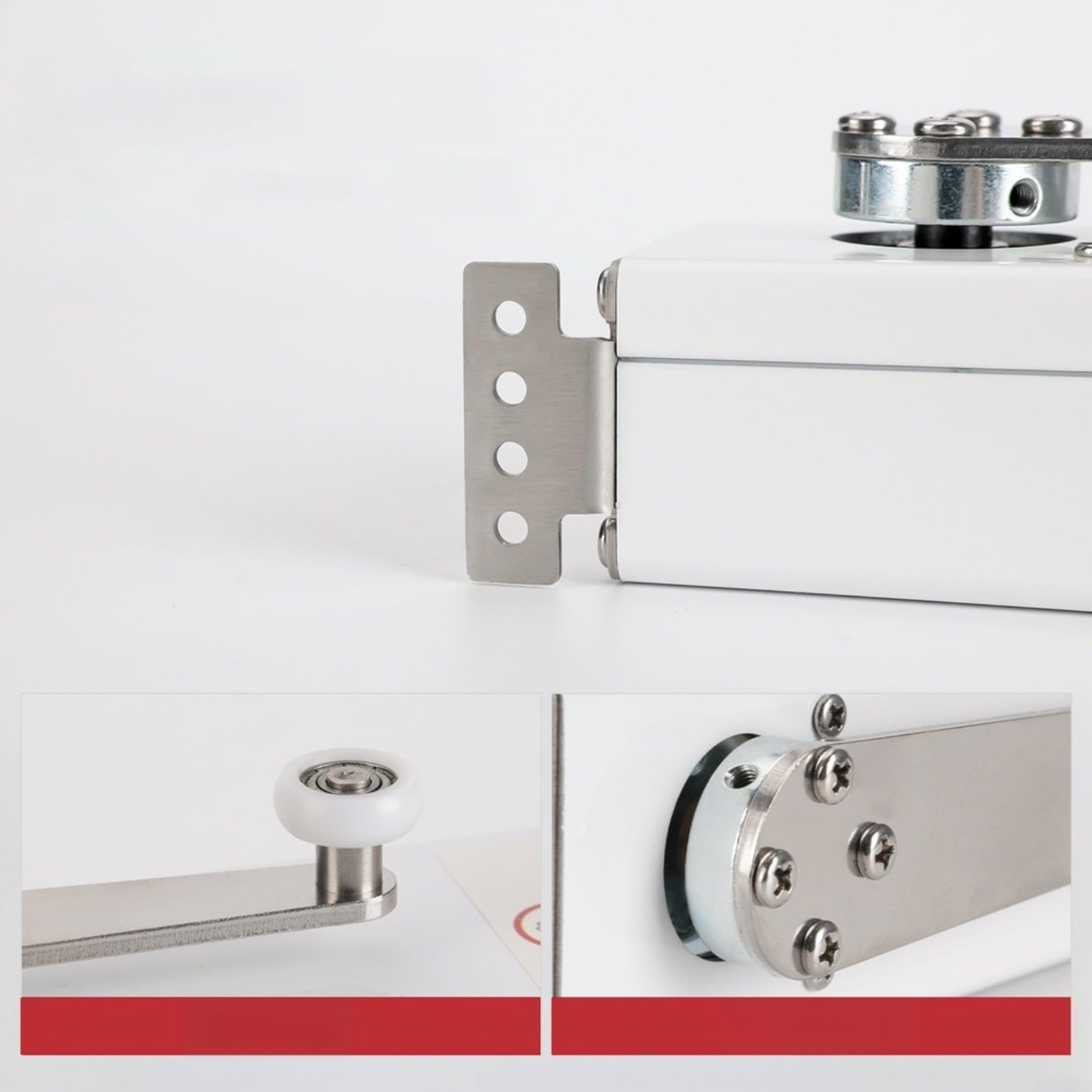 Braccio scorrevole elettrico apri finestra DC24V 200N spinta 300mm motore silenzioso per automazione domestica intelligente verso l'interno esterno per finestre argento