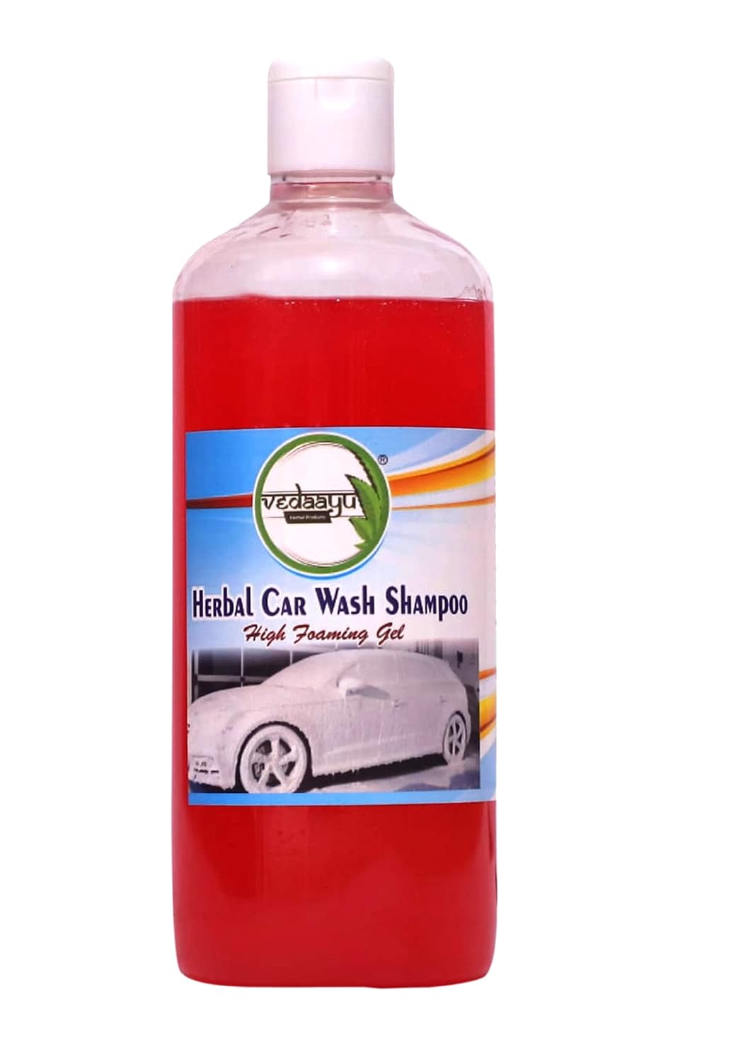 Vedaayu Herbal Car Wash Shampoo 500 ML | Natural & Organic Car Wash Shampoo for Colour Safe, Spot-free Cleaning 500ml