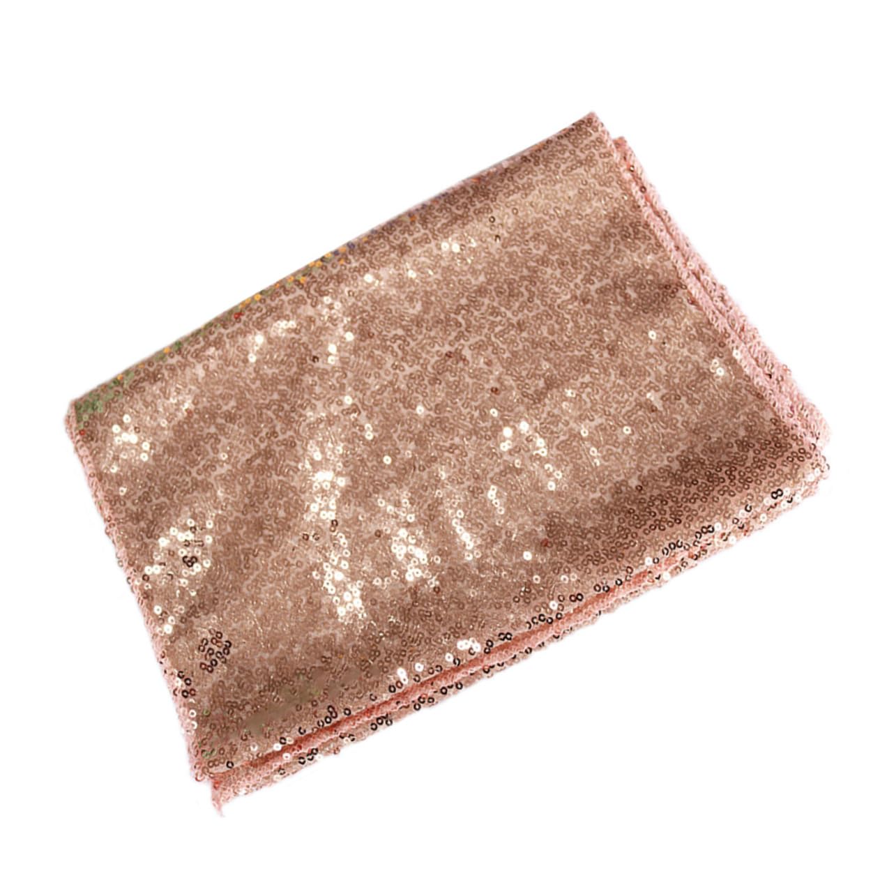 Nappe ronde de mariage à paillettes chic Cabilock pour banquet