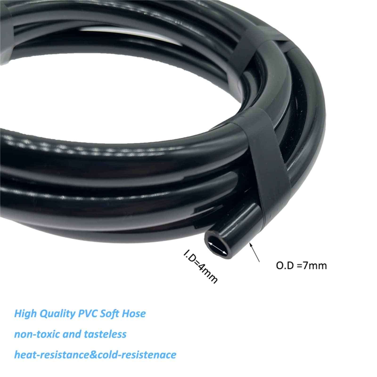 Kit di irrigazione a goccia, Kit di nebulizzazione con pompa, microgocciolamento, tubo da 1/4", ugello regolabile, for patio diverse dimensioni(20 meters+24 heads)