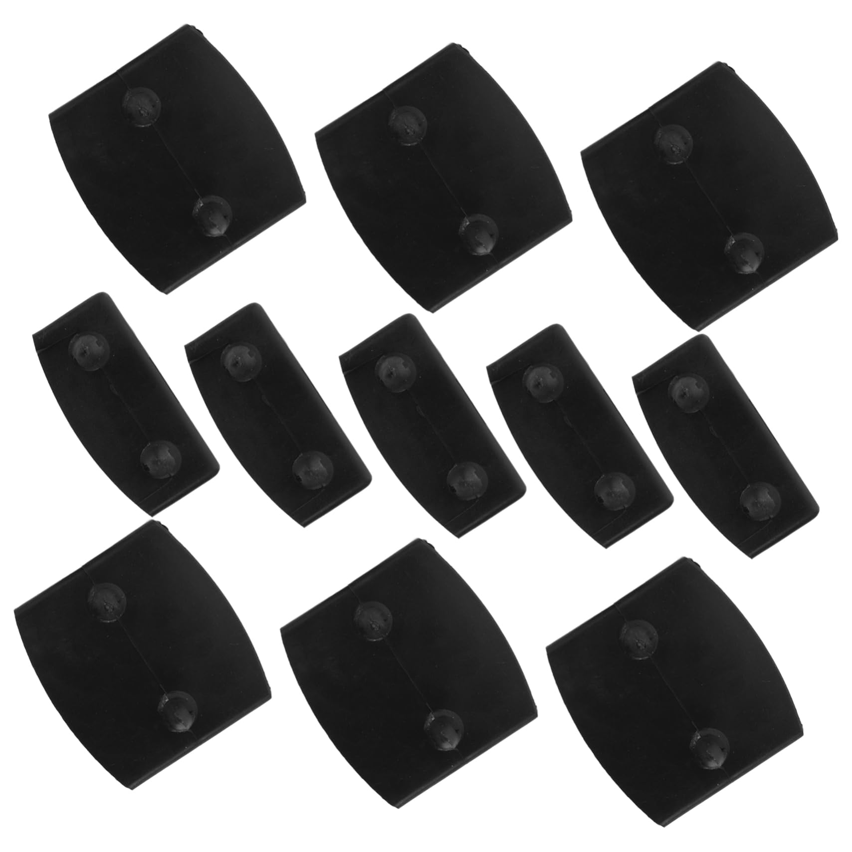 HOLIDYOYO 36Pcs Bed Holders Connectors for Bed Frame Repair Heavy Duty Fittings Easy Installation Bed Rail Parts for Enhanced Stability Support Compatible with Twin