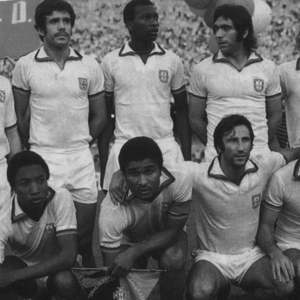 Copa Portugal 1972 Away Retro Football Shirt Camiseta Retro con Cuello de fútbol. Hombre