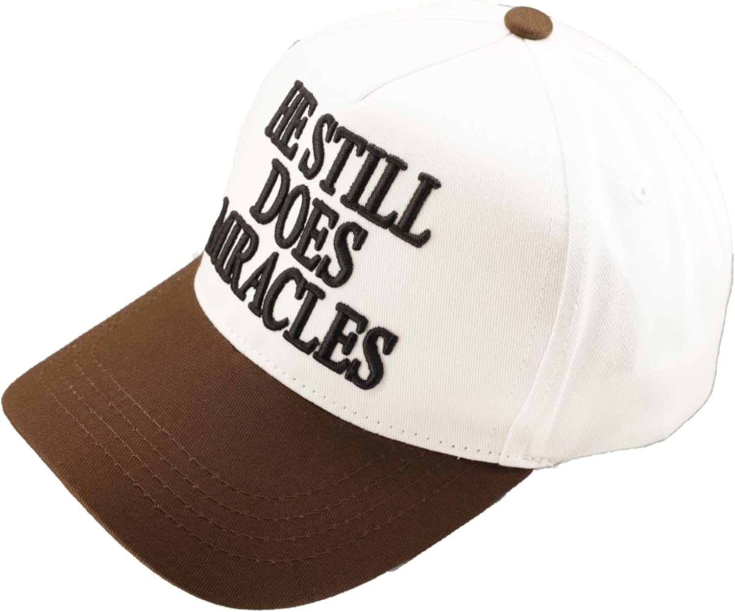 Two-Toned Embroidered Lettering Dad Hat Original Classic Vintage Low Profile Baseball Cap Adjustable Plain Snapback - Image 6