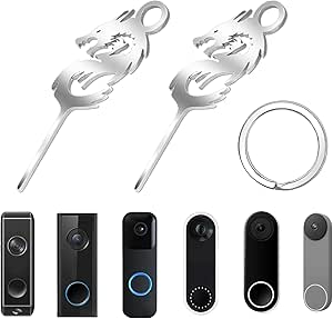 2PCS Nest Doorbell Removal Pin Key – Compatible With Nest, Eufy - View #4