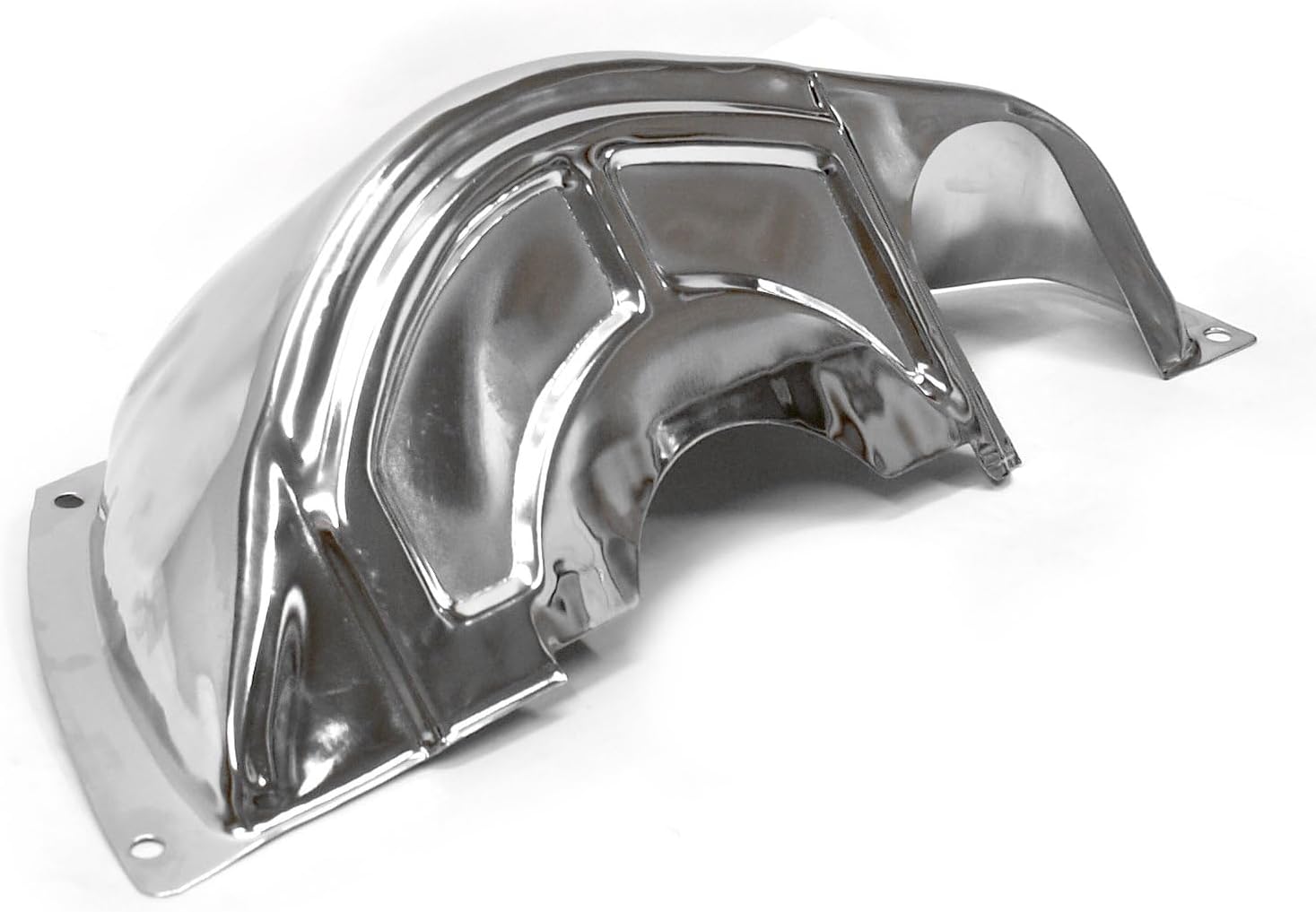 Speedmaster PCE227.1001 Compatible with Chevy Gm Powerglide 1962+ Flywheel Dust Cover Chrome