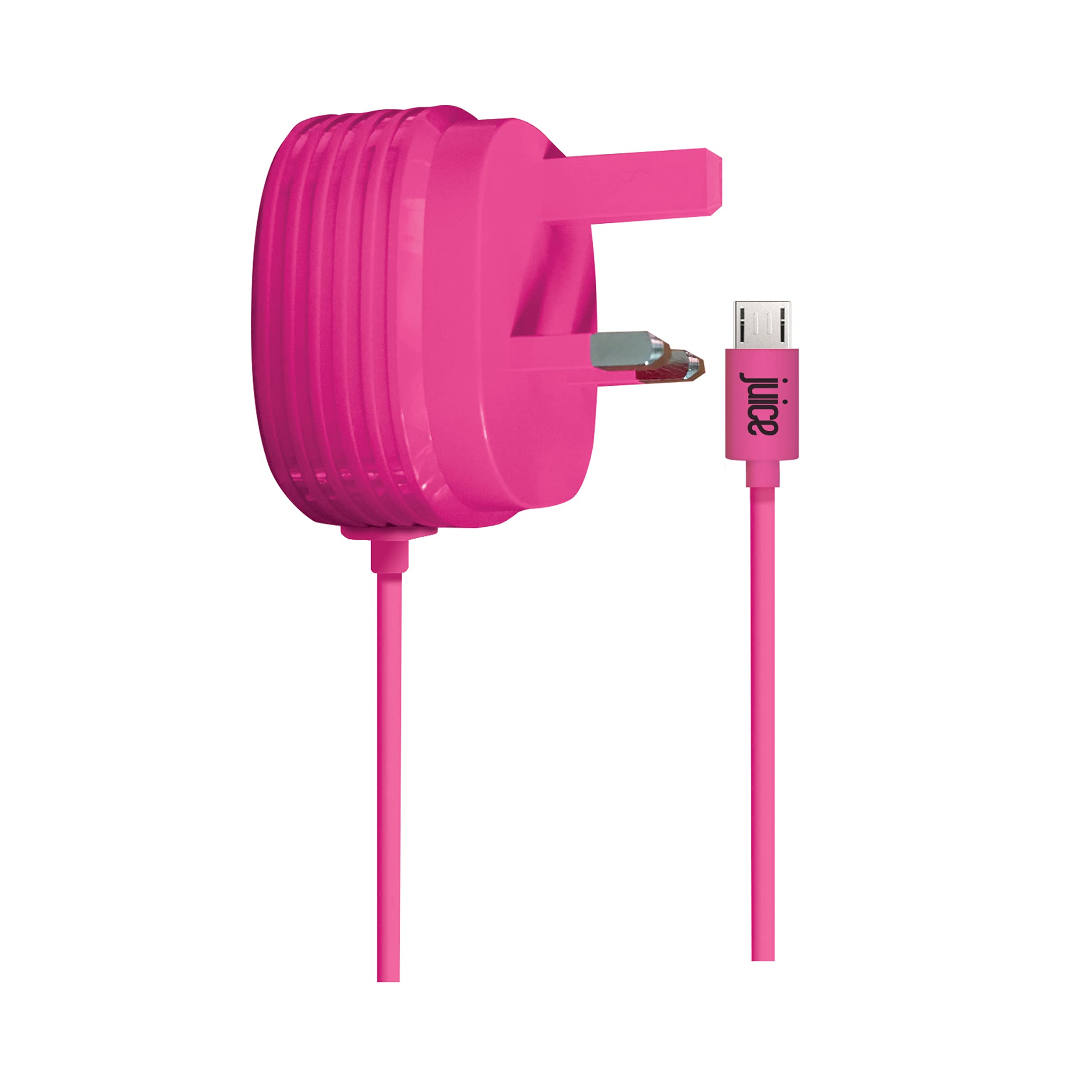 JUICE Coppafeel! Micro USB Mains Charger for use with compatible Blackberry, Samsung & HTC Mobiles, 1 Amp
