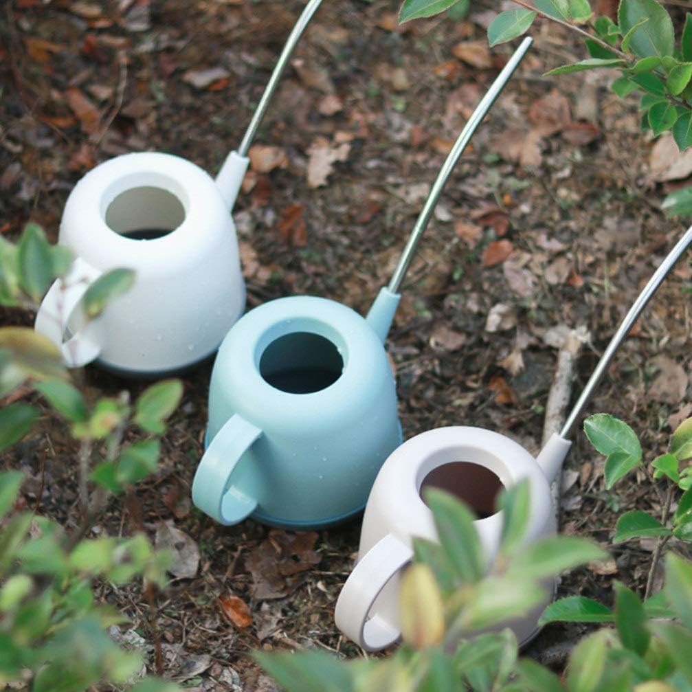 Cabilock Indoor Watering Pot 1l Small Gardening Kettle Durable Plastic Long Spout for Easy Plant Care