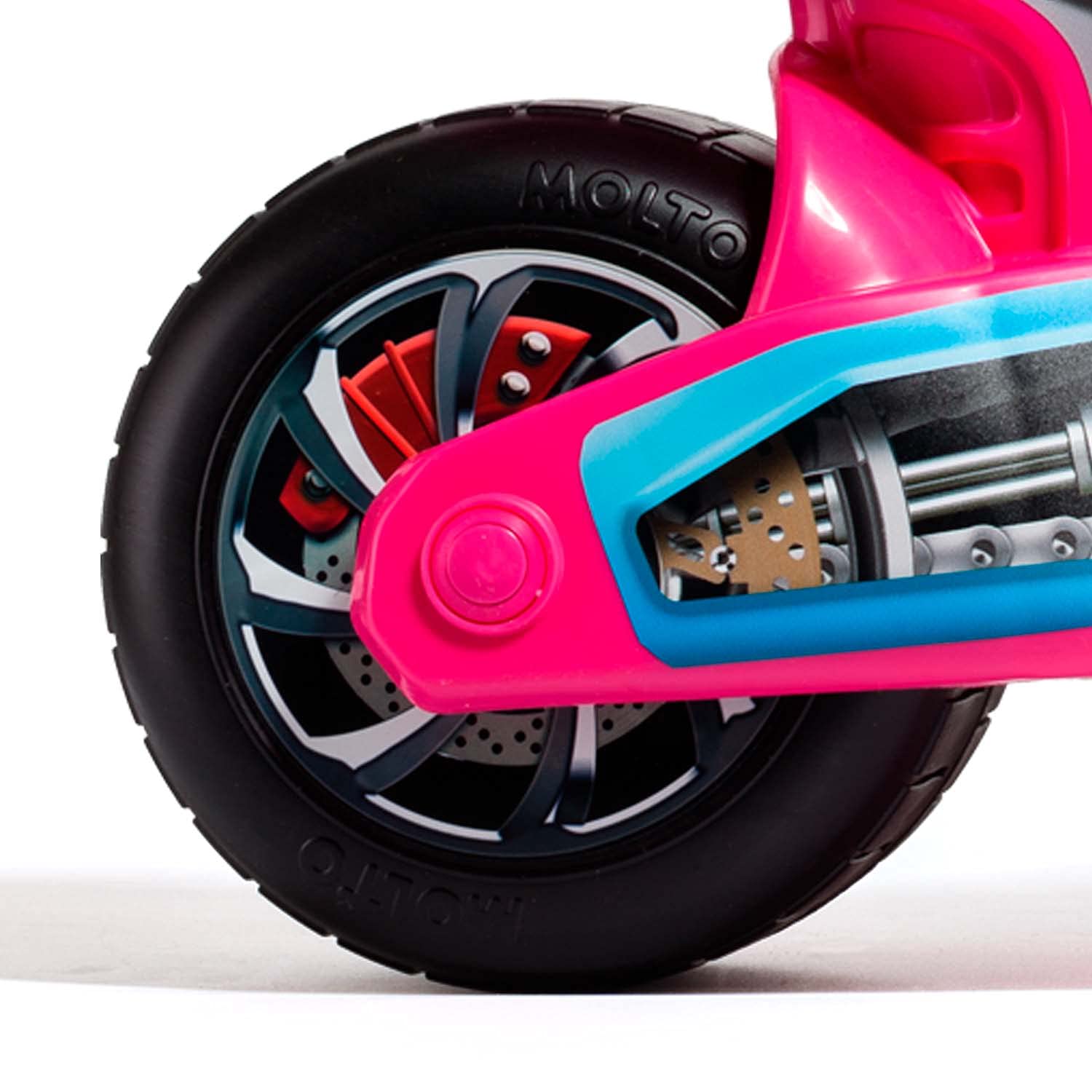 Moto correpasillos Molto Cross Race Rosa