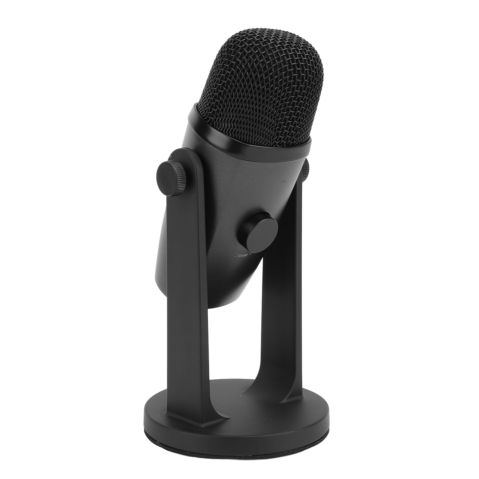 Yctze Wysokiej Klasy Mikrofon do Gier, Pojemnościowy Komputer USB z Mocowaniem Antywstrząsowym, funkcją Quick Function, Pokrętłem Wzmocnienia, możliwością Przesyłania Strumieniowego, Podcastingiem,
