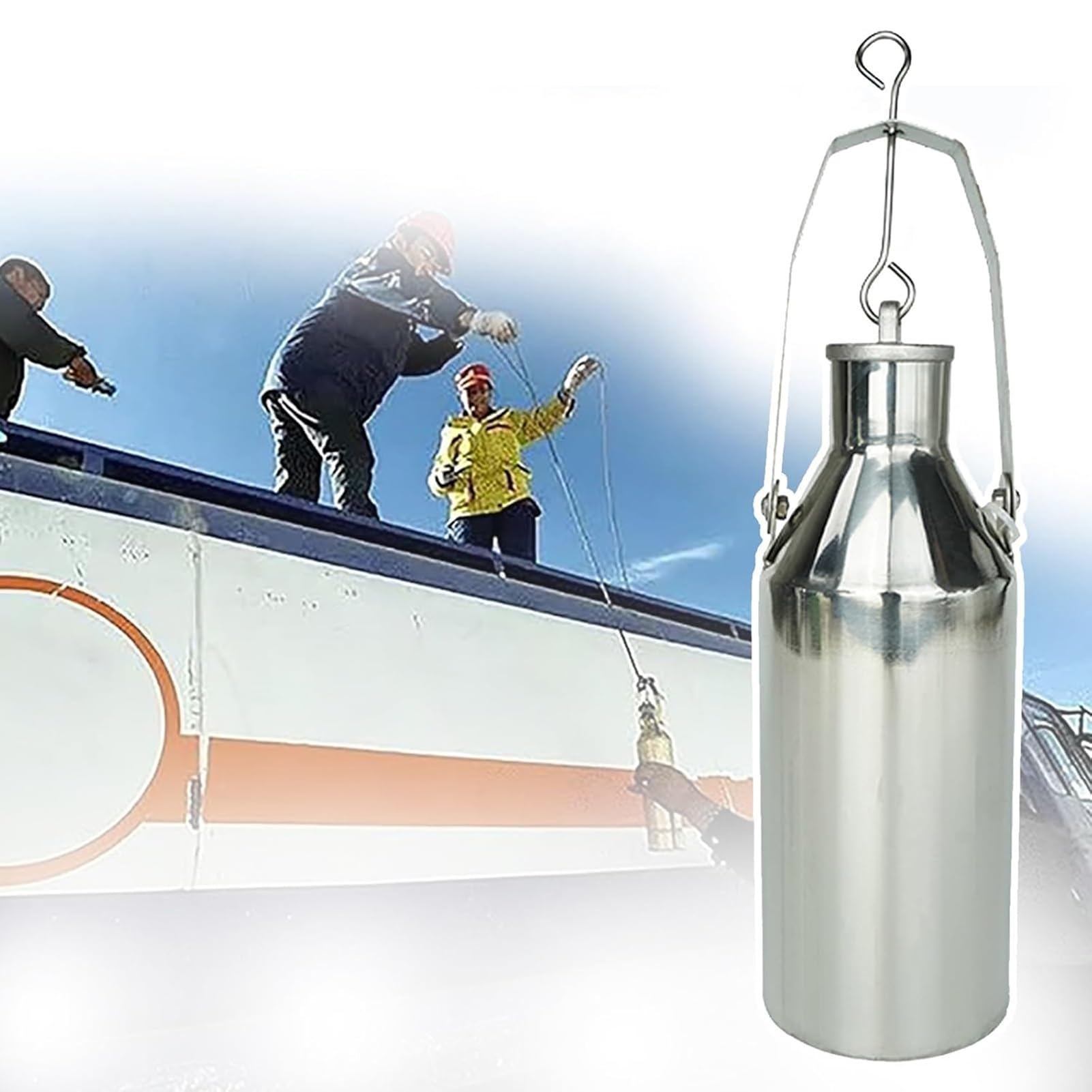 Kit d'échantillonnage d'huile avec corde pour entretien de garage et bateaux