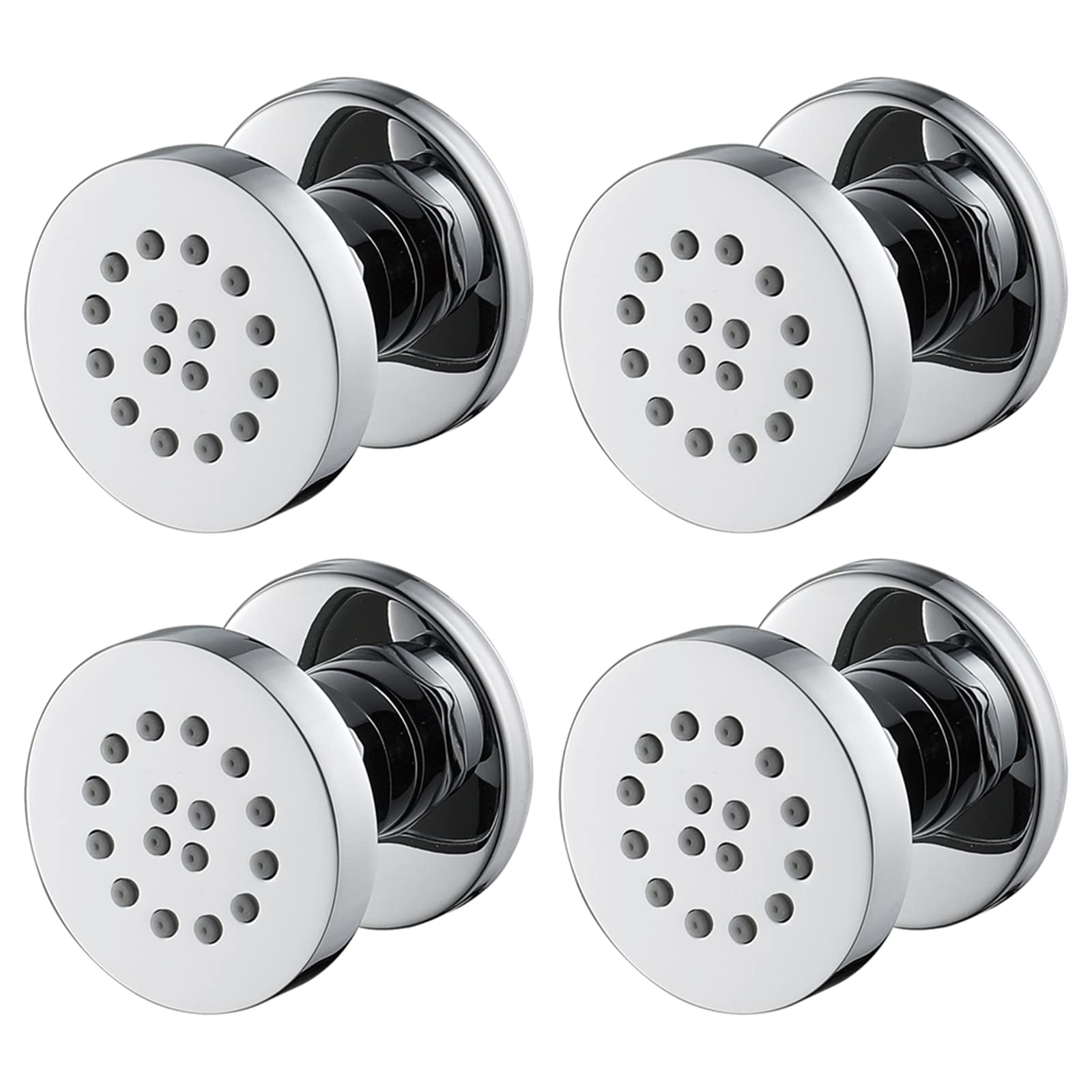 Pommes de douche murales jet réglable pour robinet de salle de bain