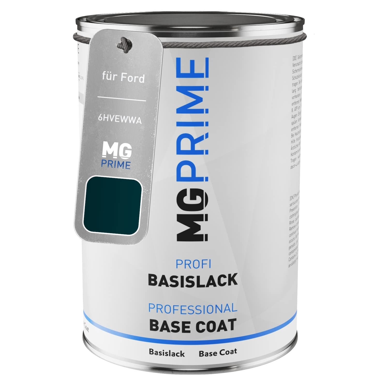 MG PRIME Peinture voiture Pot pour Ford 6HVEWWA / PN3FT0 / T Kelp Pe. 1,0L