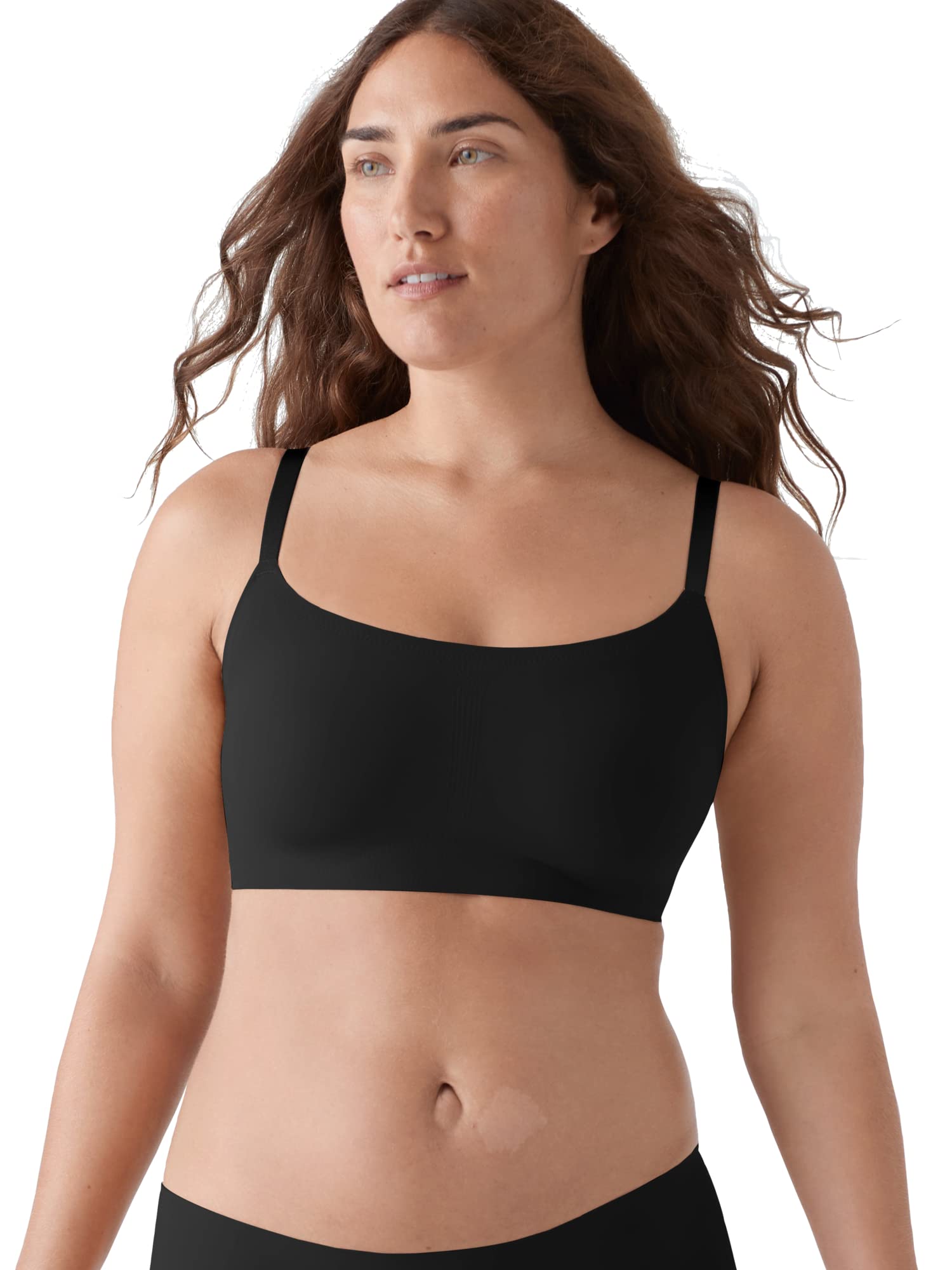True & Co. womens True Body Scoop Adjustable Strap Bra