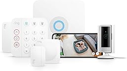Ring Alarm - S + Innenkamera (Indoor Camera, 2. Gen.) im Paket | Alarmanlage für Haus & Wohnung mit WLAN & Kamera | Alarm-Benachrichtigungen auf dein Smartphone, haustierfreundlich | Alexa-kompatibel