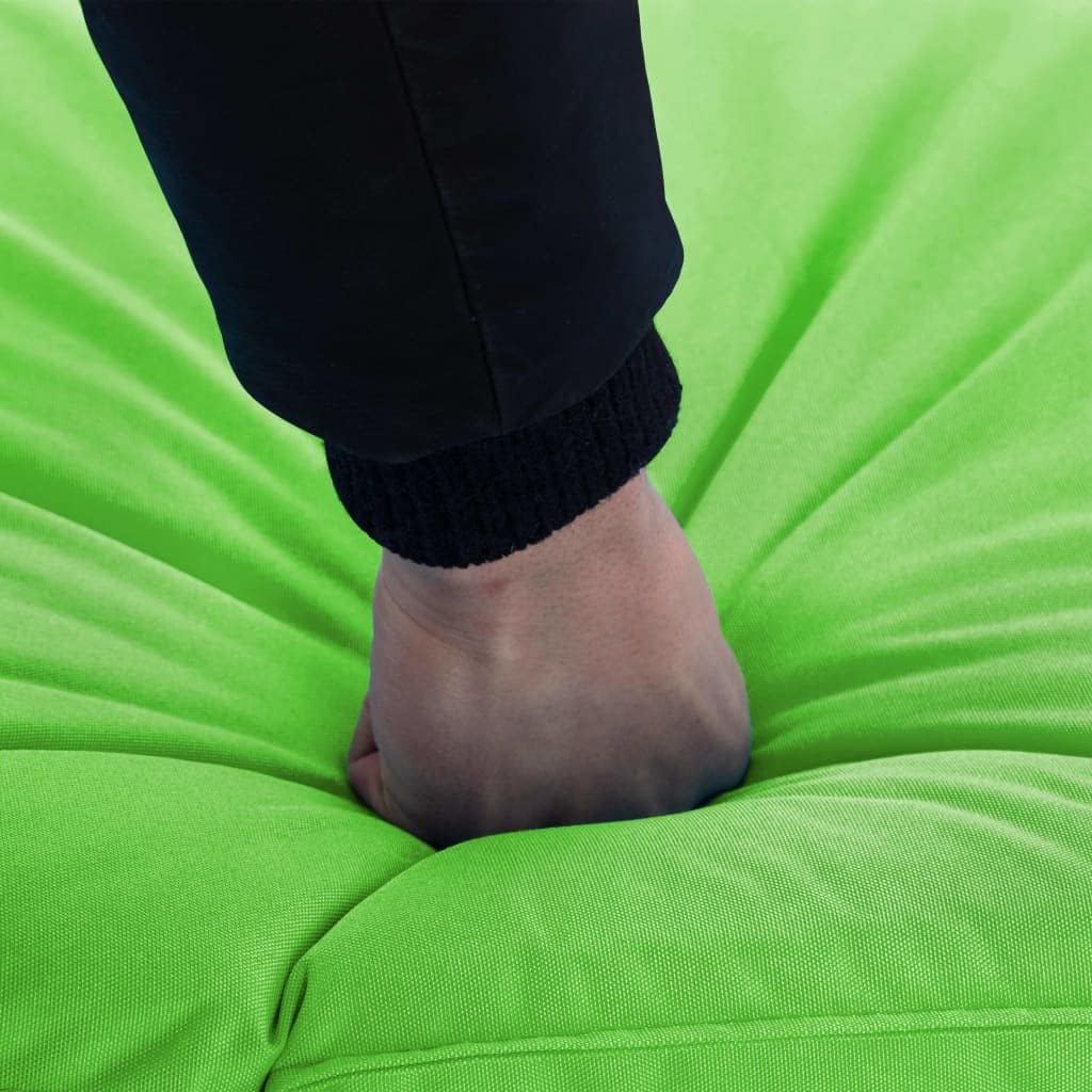 Foldable Sunlounger, Pool Lounge Chair, Outdoor Chaise Lounge Chair, Patio Reclining, for Easy Storage and Transport, Oxford Fabric Green