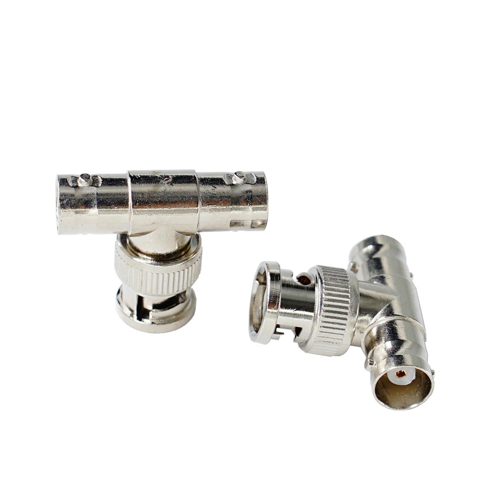 Adattatore Connettore BNC Maschio A 2 Femmine T Da 100 Pezzi