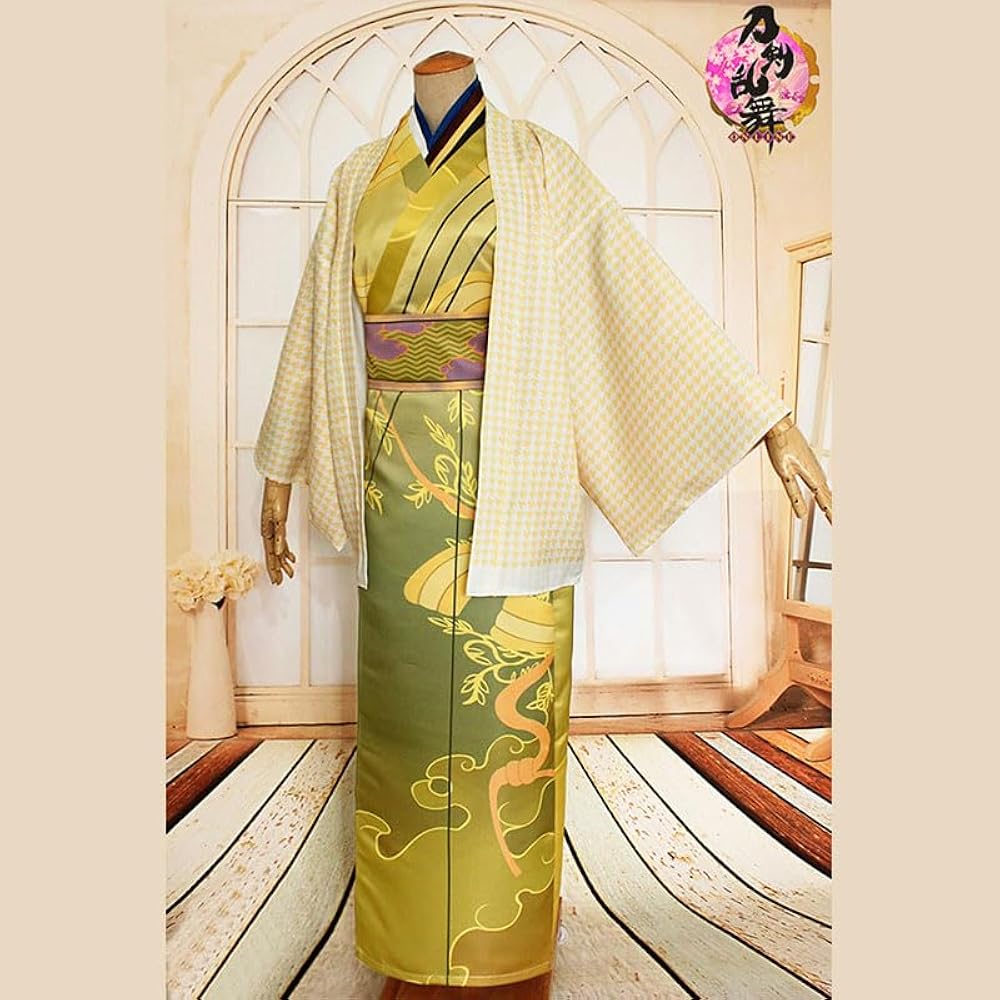 刀剣乱舞　蜂須賀虎徹　内番　コスプレ　衣装&ウィッグ&草履 Amazon.co.jp: [KYUUCOS] コスプレ衣装刀剣乱舞 蜂須賀虎徹 内番