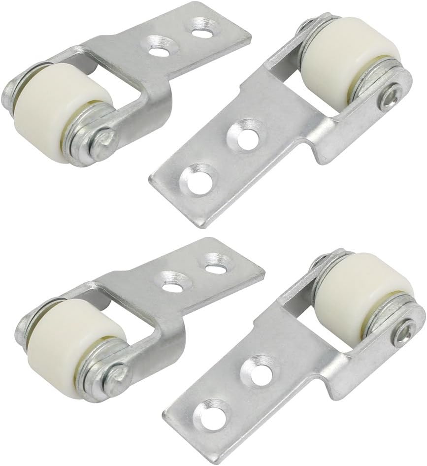 Sourcingmap 15mm Dia Wheel Sliding Door Track Guide Wheel Roller 4pcs