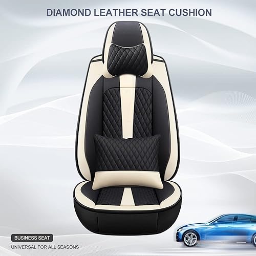 Miniatura 2 de Funda de cuero de lujo para asiento de automóvil para Dacia Sandero, fundas de asiento protectoras impermeables a prueba de arañazos antideslizantes
