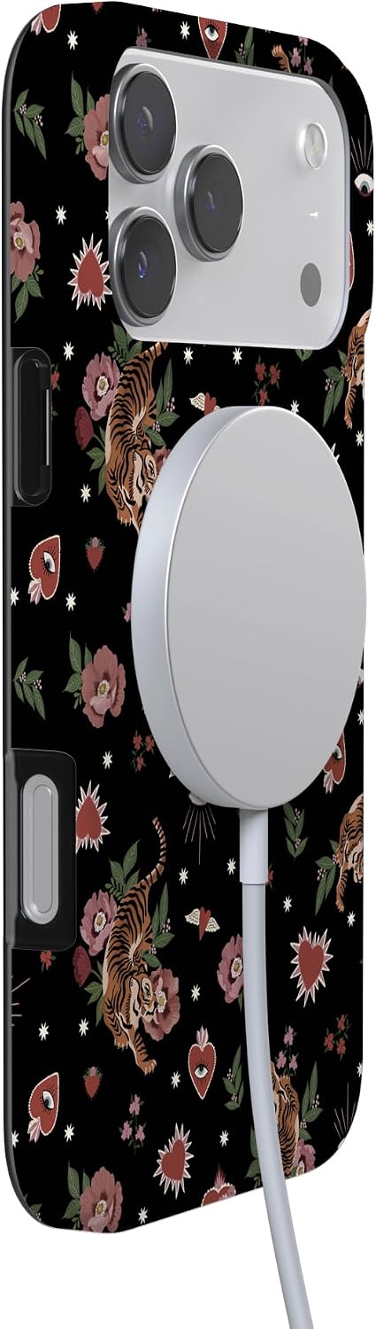 Casely iPhone 17 Pro Max Case | Wild at Heart | Tiger | Compatible with MagSafe | Classic Ultra Slim Design