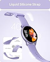 Vista 8 de Parsonver Reloj inteligente (respuesta/hacer llamadas), 1.32 pulgadas HD pantalla táctil completa color reloj rastreador de fitness, paquete PS01G