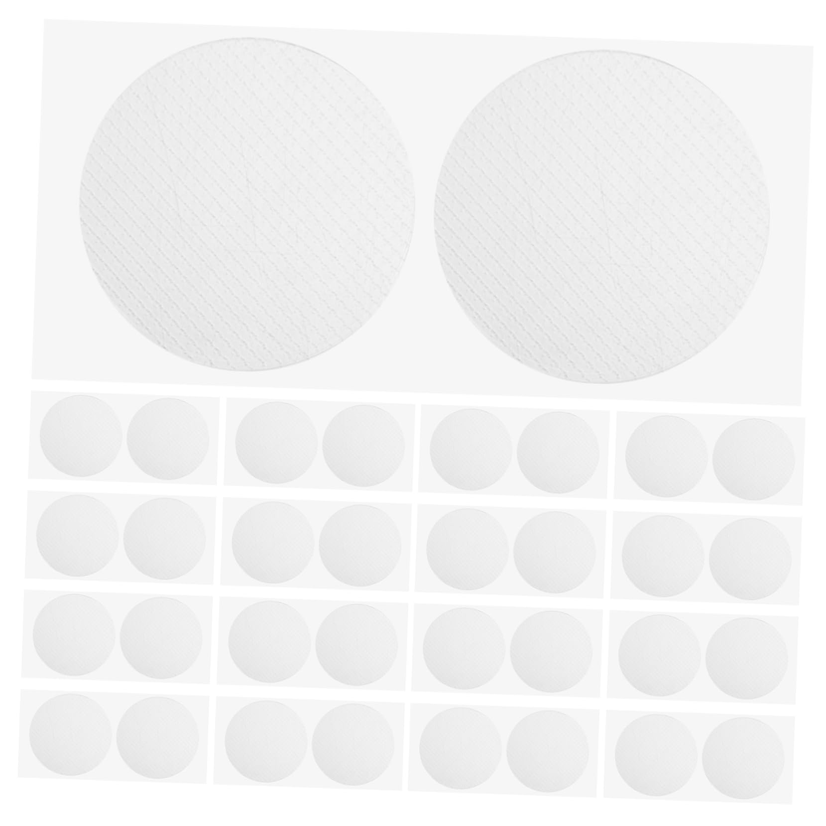 COSMEVIVI 50 Pairs Anti-bulge Chest Patch Sticky for Gentle Comfortable Sports Pads Breathable Male Exercising Accessory Male Pasties for Running Marathon