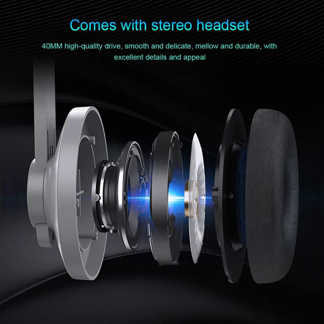 Gafas de Realidad Virtual, 3D VR Gafas con Controlador Bluetooth para Juegos Visión Panorámico VR Glasses para iPhone 13 Pro Max/13 Pro/13/12/11, para Samsung Galaxy S21, Huawei, Xiaomi