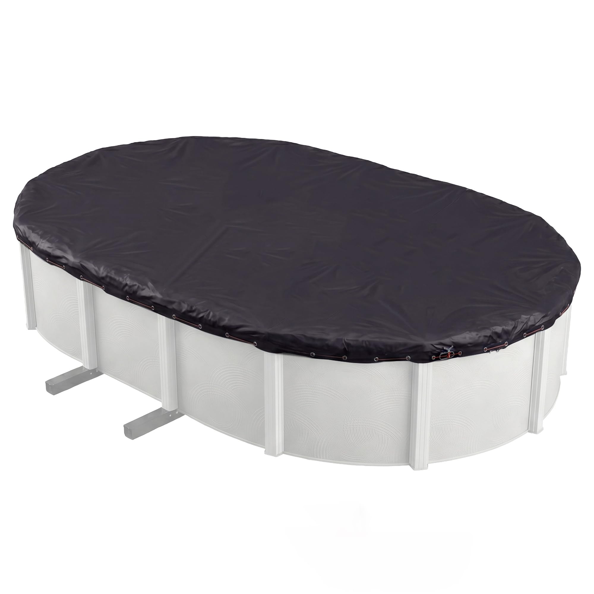 Blue Wave Defender 8-Year 16 feet x 28 feet Oval Above-Ground Winter Cover for 12 feet x 24 feet Pool' — image 1