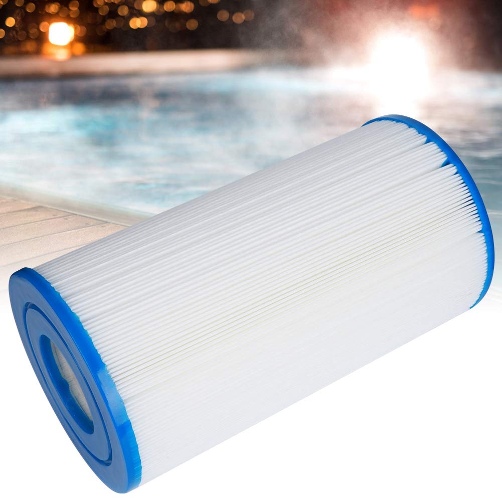 Tbest Cartuccia Filtro, Cartuccia Filtro Piscina, FD2002 Spa Filtro Cartuccia Sostituzione detergente Accessori Piscina Bianca