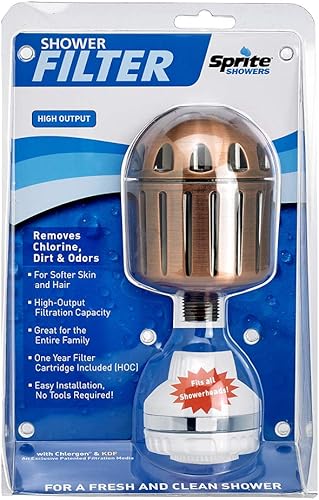 Miniatura 2 de Sprite Showers HO2-ORB - Filtro de ducha universal de alto rendimiento 2, bronce aceitado