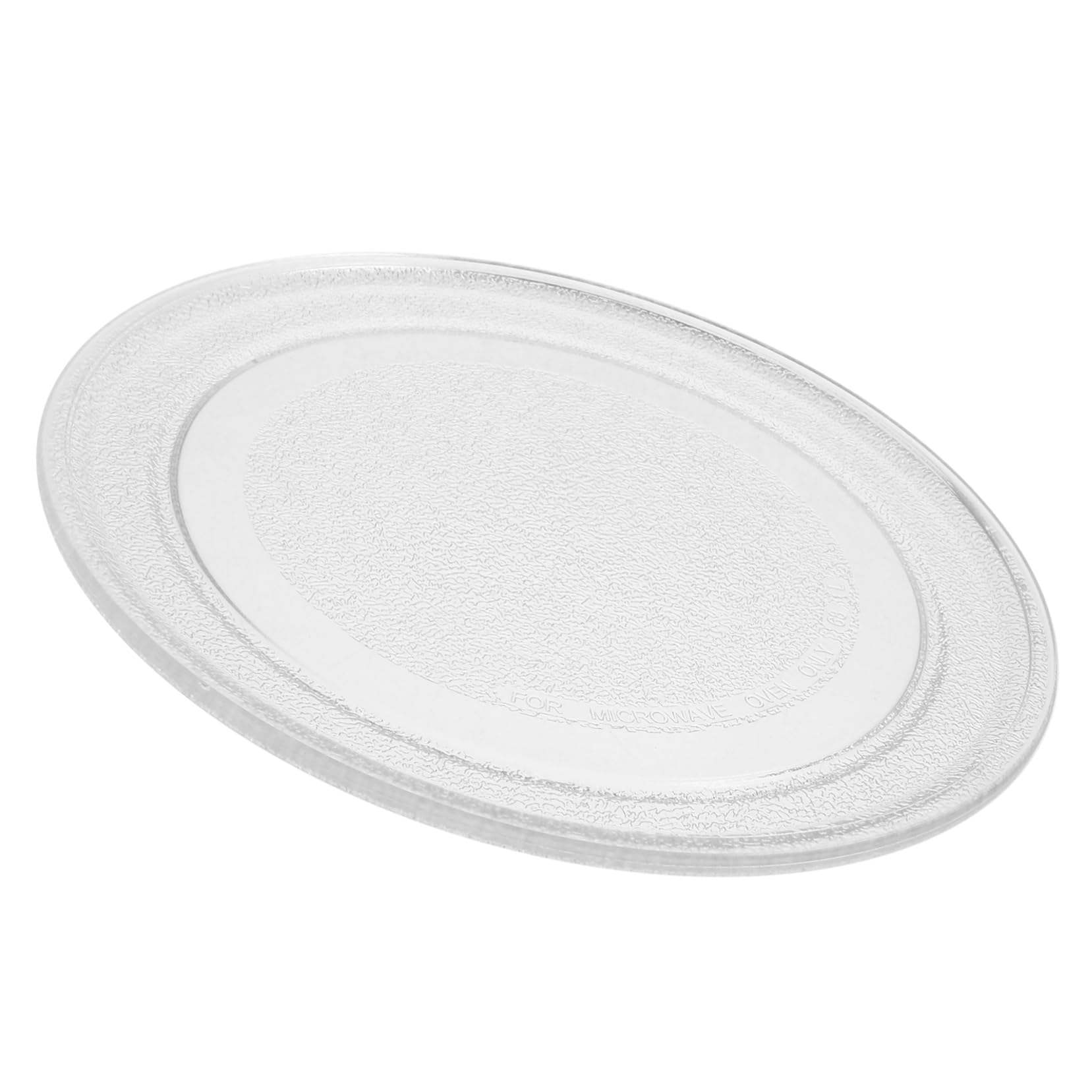 Ciieeo Microwave Turntable Plate Glass Tray for Microwave Oven Cooking and Easy to Clean Sturdy Design for Long Term Use