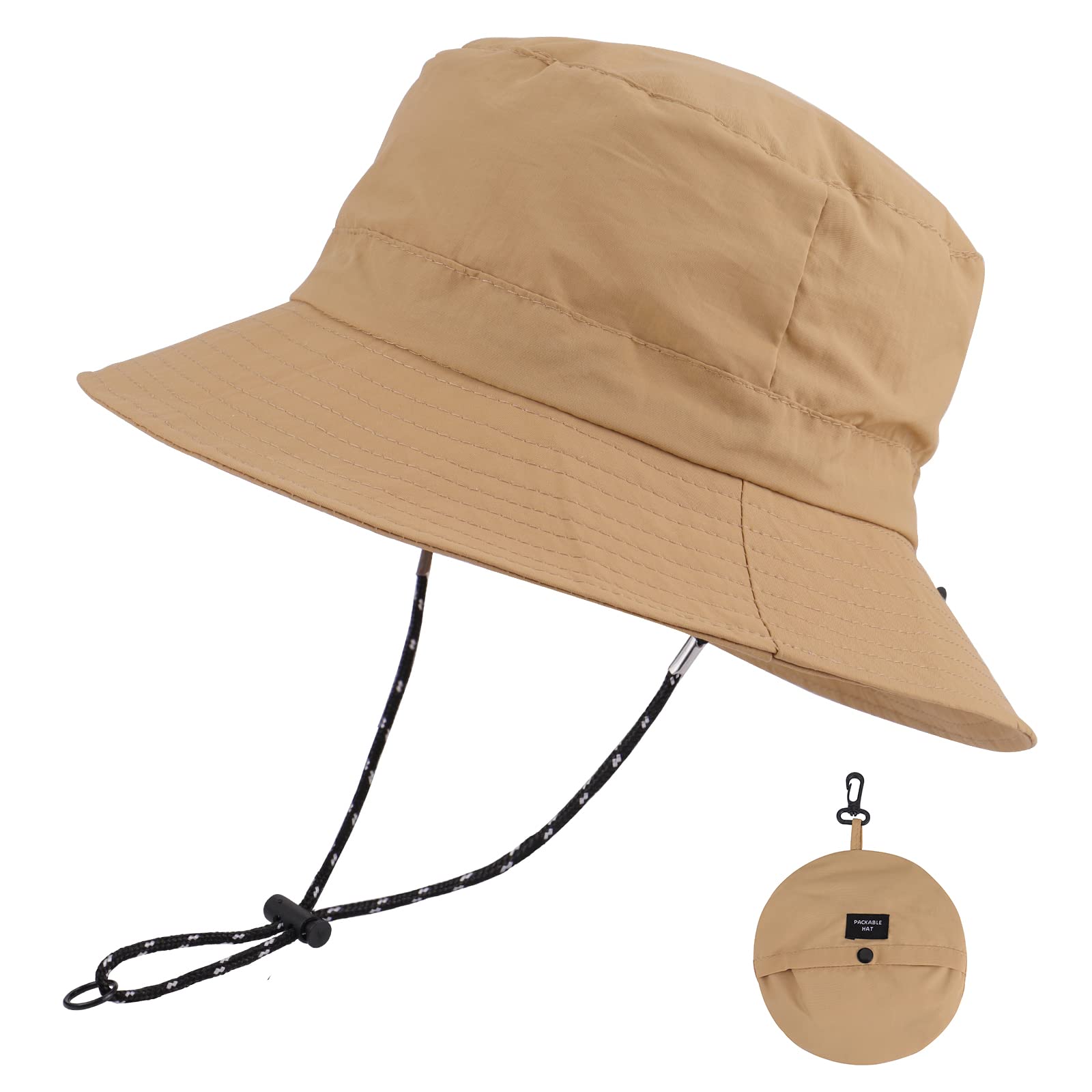 MK MATT KEELY Sombrero para El Sol para Hombre Mujere Gorra Pescador Impermeable Portátil Verano Protección UV de al Aire Libre