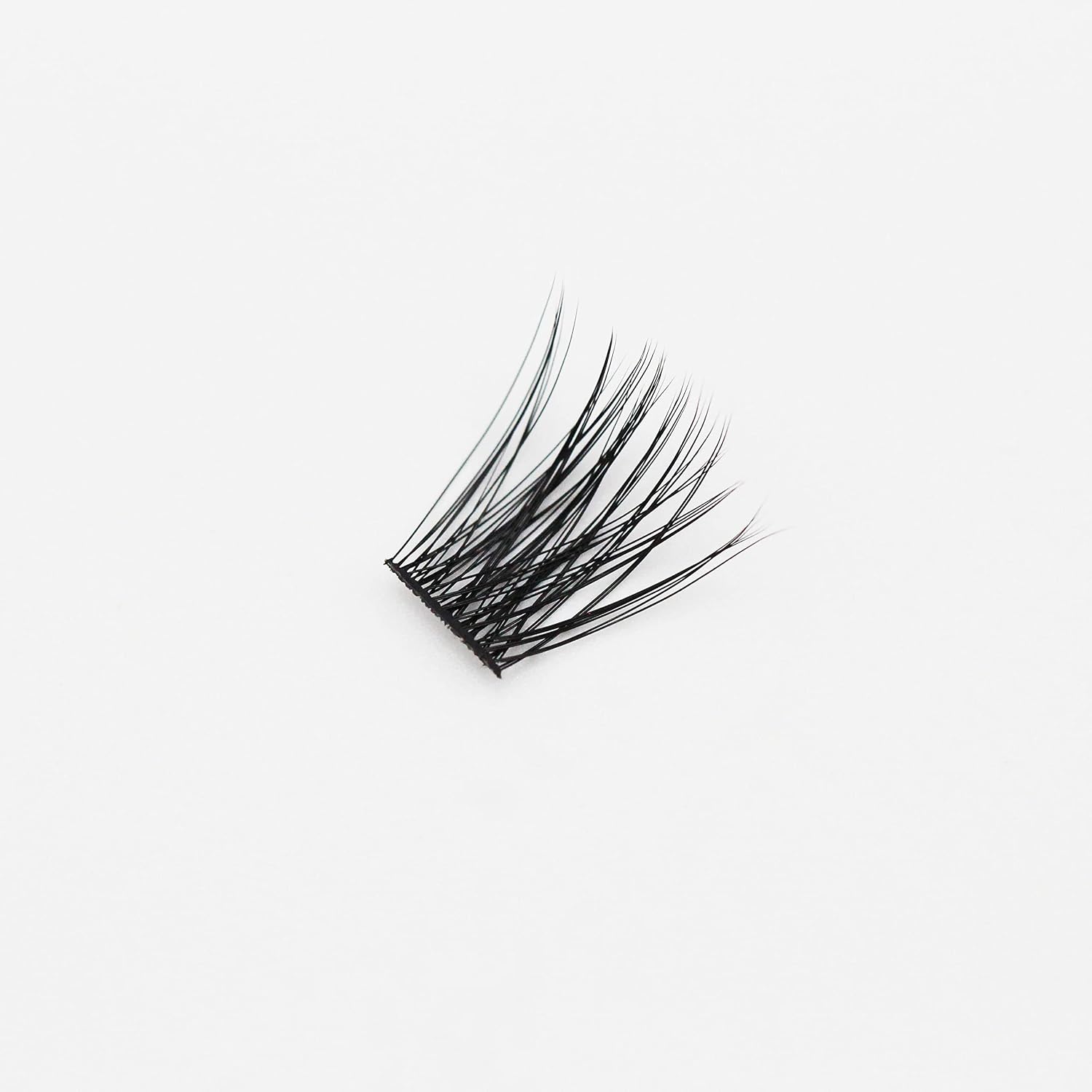 Vayator Wide Cluster D Curl Professional Makeup Individual Cluster Eyelashes Grafting Fake False Eyelashes Eyelash Extension Individual Eyelash (20mm)