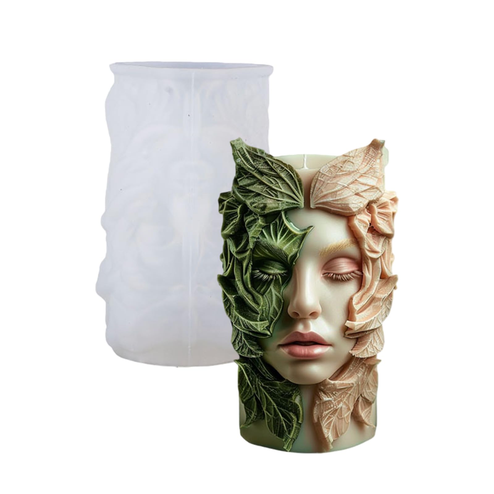 Alksubbm Flexible Silicone for Home Craft and Stones Figure Girl Making