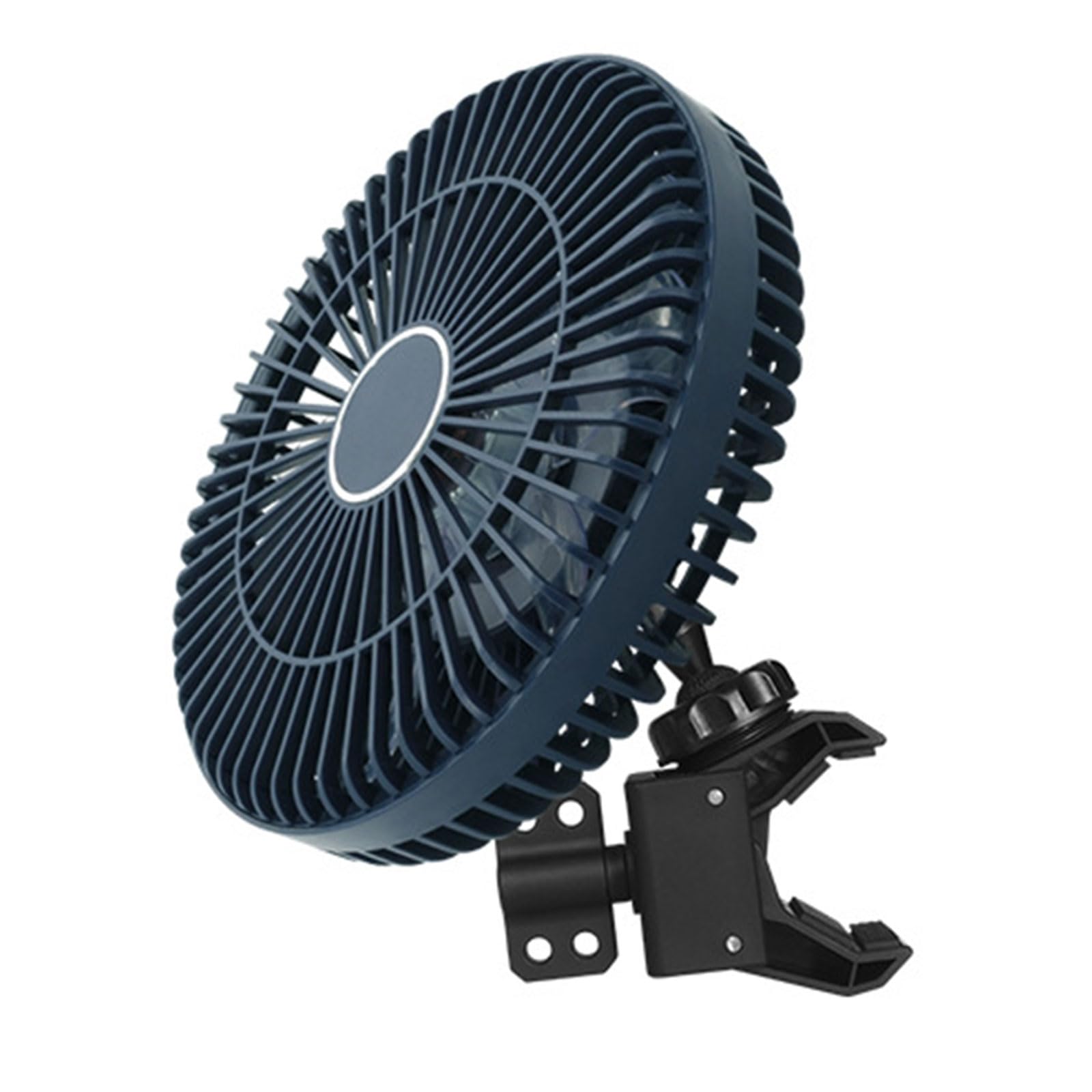 FROMCEO Thin 9inch Vehicle Cooling Fan Compatible Adjustable Speed Quiet Operations Brushless Motor Car Fan for Car and Trucks Vehicle