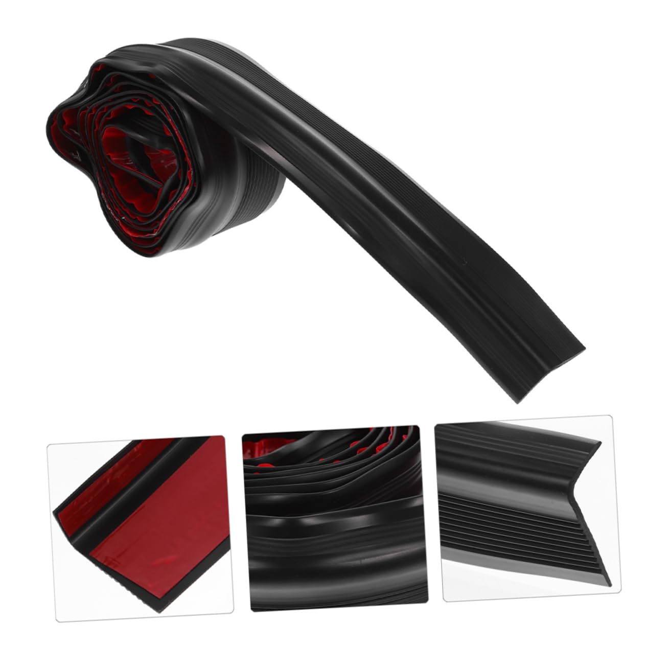 3 Rollos Alfombrilla antideslizante para escaleras peldaños antideslizantes tiras de escalera no Adhesivo antideslizante para escaleras peldaño de la escalera de polivinilo HOMSFOU