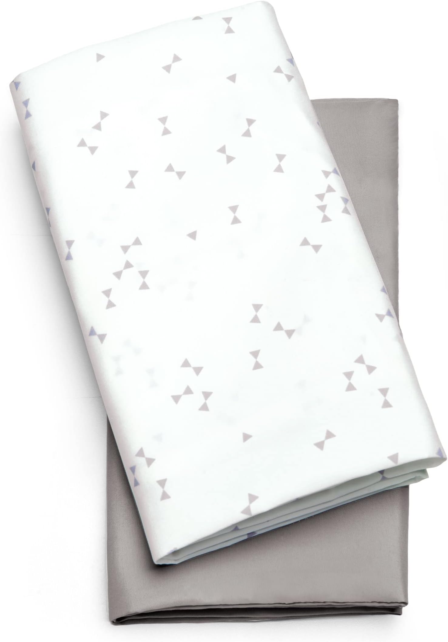 Chicco LullaGo Sheets Triangle 2 Pack, Grey (L