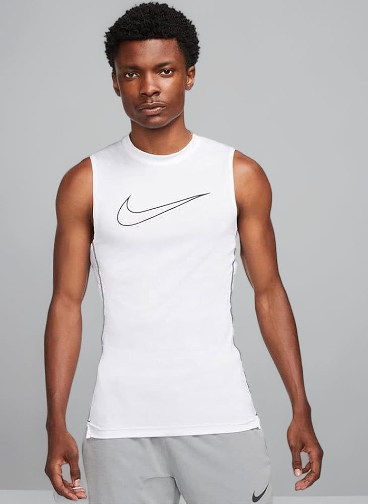 ナイキ NIKE バスケタンクシャツ デカロゴ ホワイト L 1134 alpen-group_8401115234