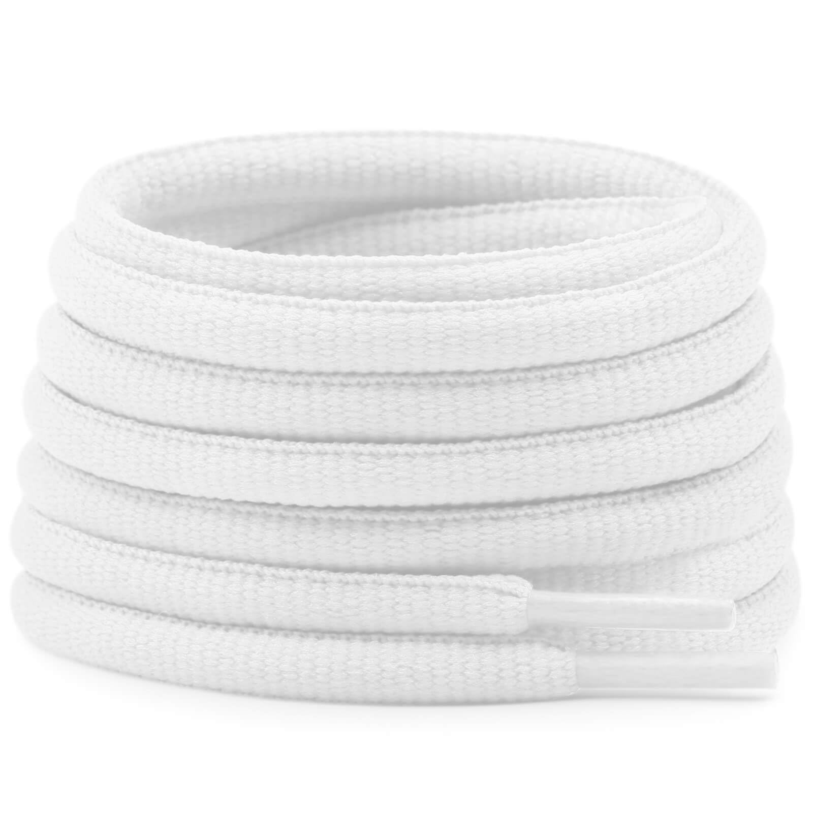 - Oval Athletic Shoelaces Thick 4MM Half Round Shoe Laces Strings 2 Pair