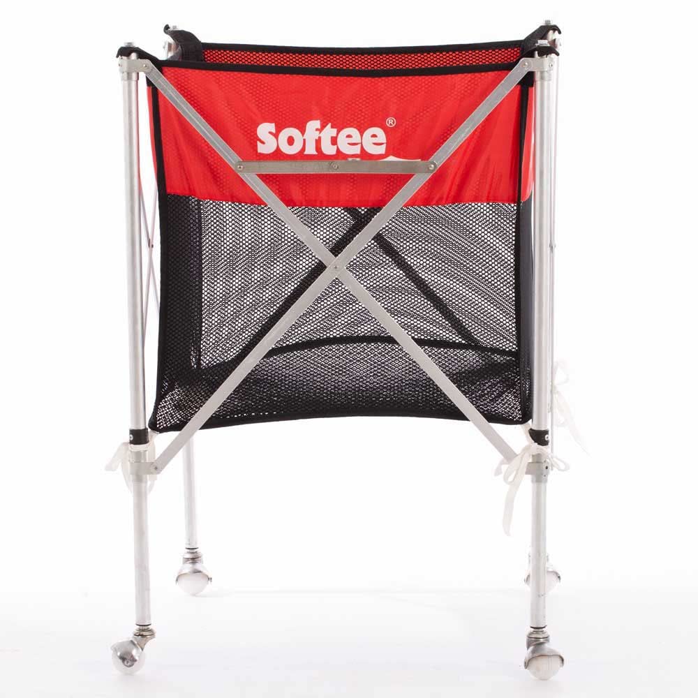 SOFTEE Carro PORTABALONES Aluminio Red