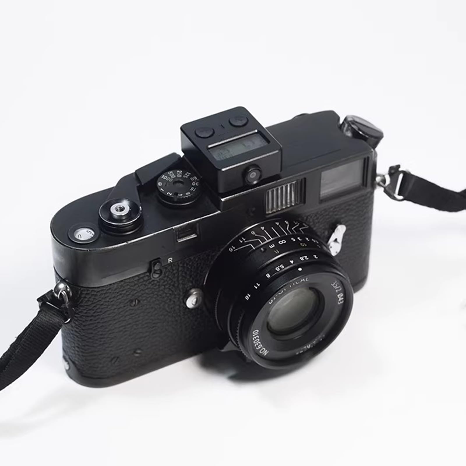 Medidor de luz digital para fotografía, medidor de exposición FOV de 30° con pantalla OLED y soporte de zapata fría para iluminación de estudio y uso en viajes