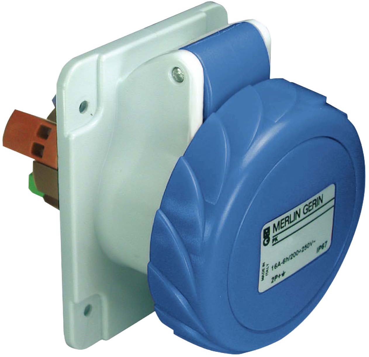 TOMA CONEX.RAP EMB ANG 32A 2PT 220V IP67